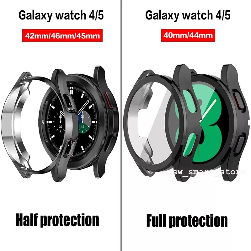 Sports Silicone Watch Band Strap + Case Cover For Samsung Galaxy Watch 5 40/44mm