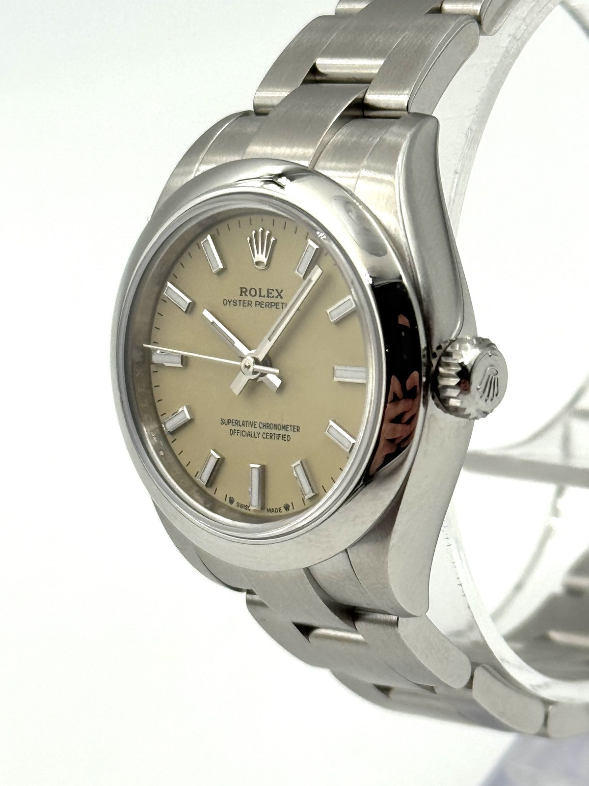 Rolex Oyster Perpetual 28mm Beige Dial 276200 Unworn 2025
