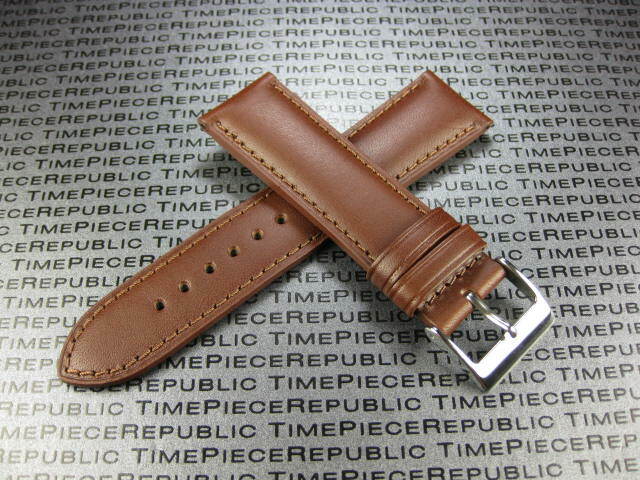 21mm Dark Brown CALF LEATHER STRAP Watch Band for IWC PILOT Top Gun PORTUGUESE 3