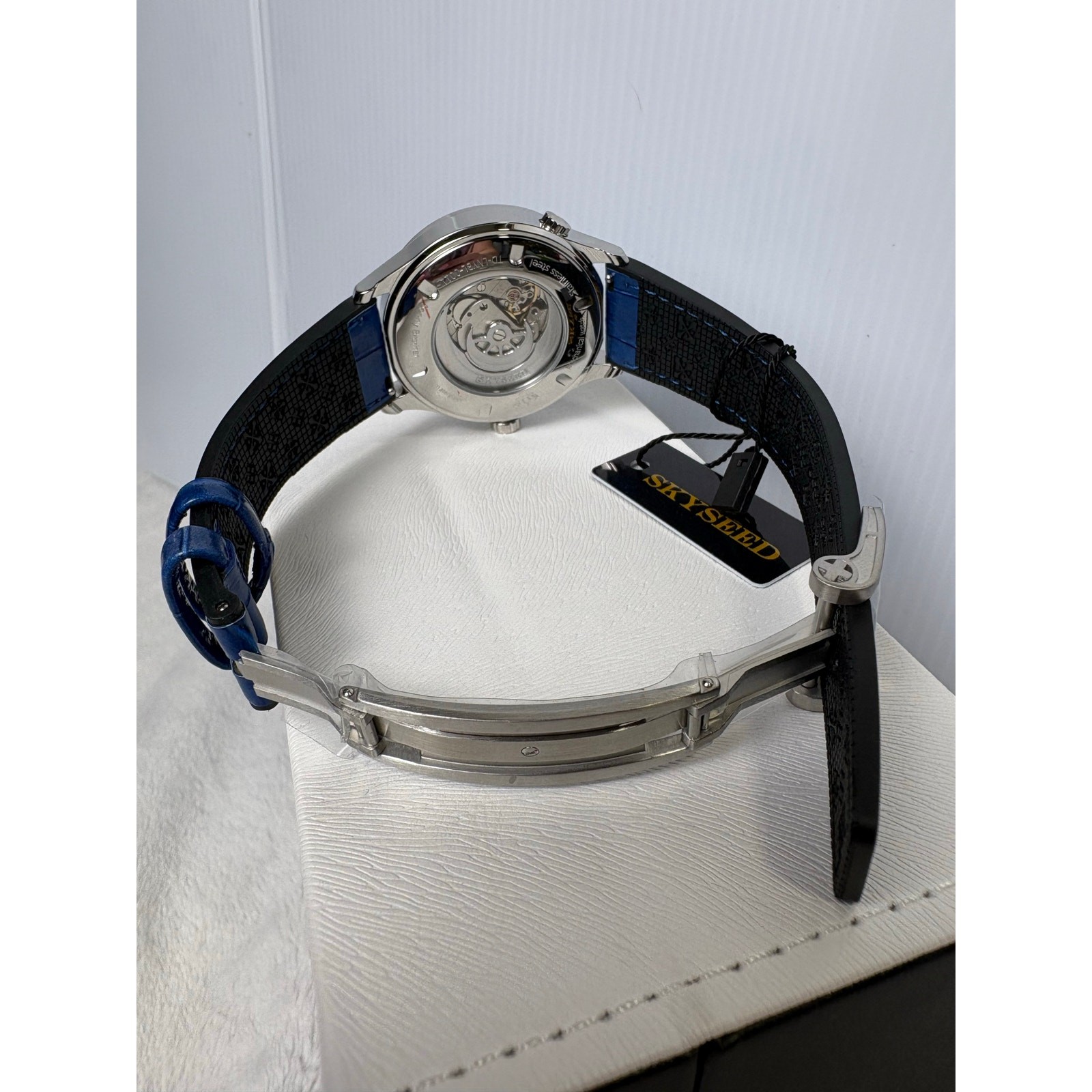 Stunning Skyseed Blue Zodiac Automatic Unisex Watch – New!