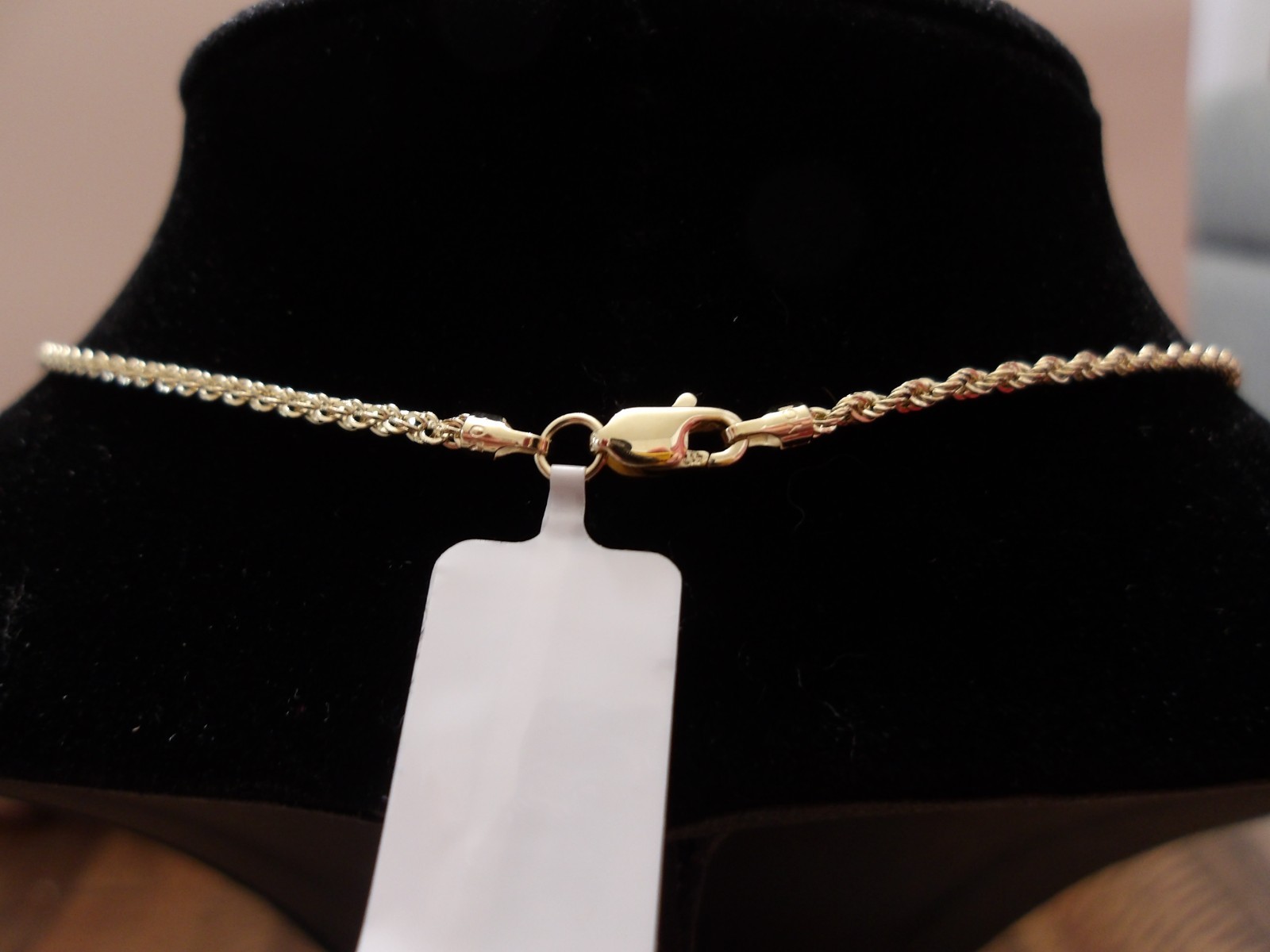 NWT 10K YELLOW GOLD ROPE CHAIN
