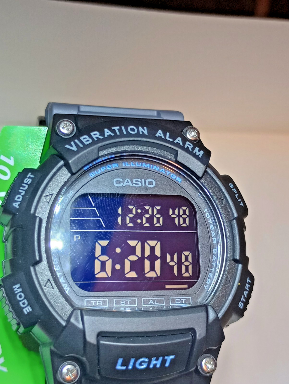 Casio 3446, or Casio 344 W-736H, CAS109 Vibration 10 Yr Battery NEW!
