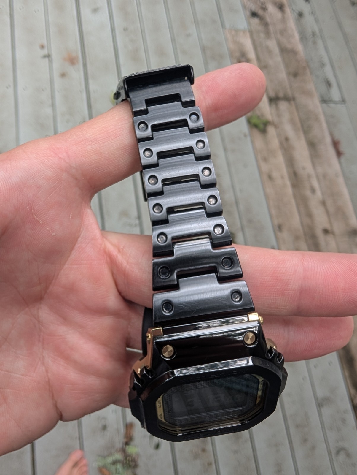 Casio G-Shock GMW-BZ5000BD-1CR Black & Gold Men’s Watch