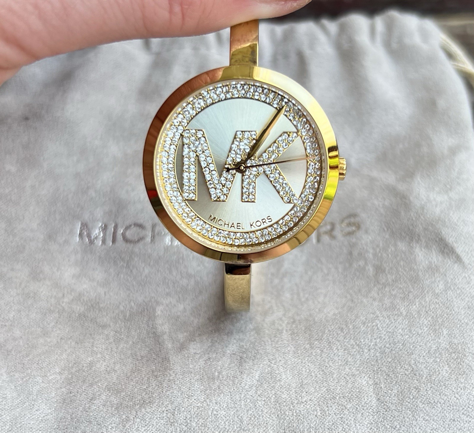 Michael Kors Women’s Blakley Gold Tone Stainless Steel Watch MK3630
