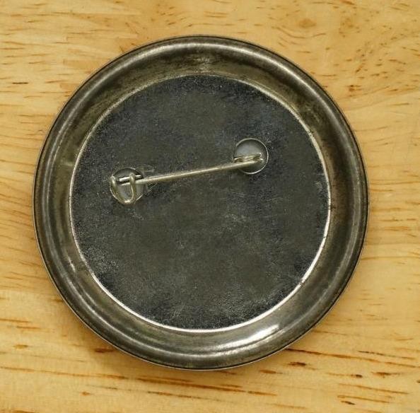 Vintage Political Legislation Protest Pinback Button Disconnect HR 5158