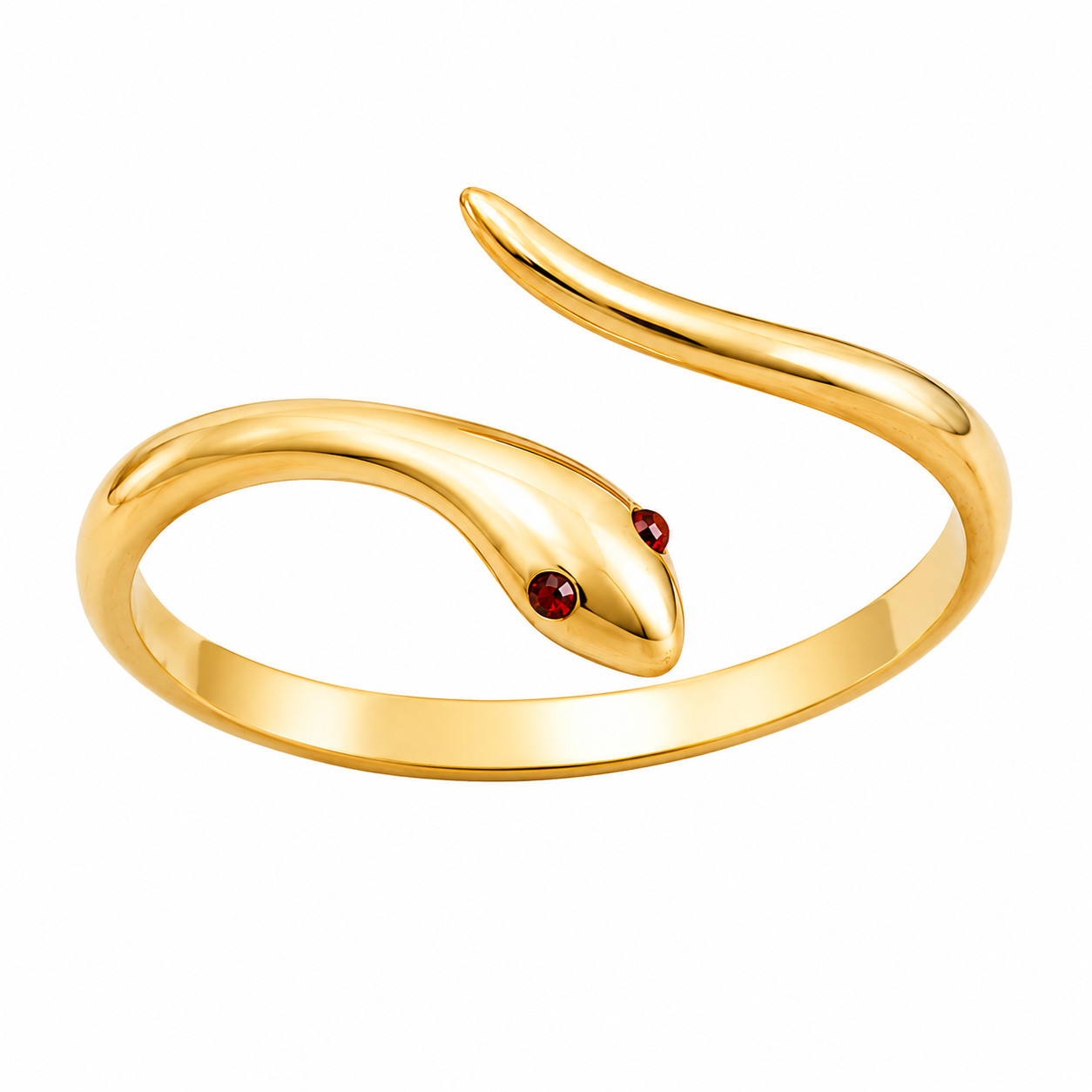 Garnet Stackable Ring Sterling Silver Jewelry January Birthstone Minimalist Ring