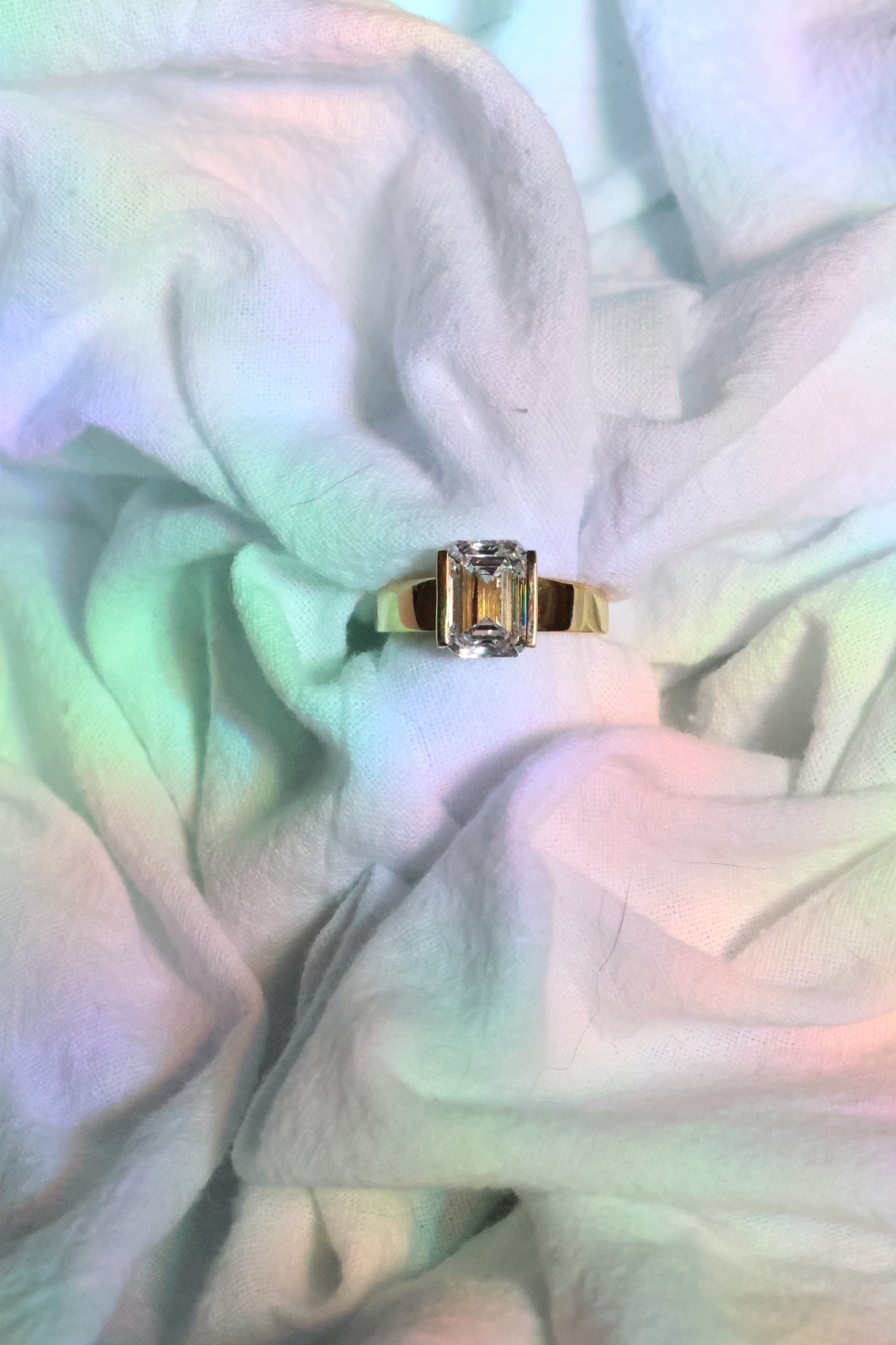Brand New 3.02 Carat Diamond Ring | 18K Gold Band | Lab Grown Diamond | IGI