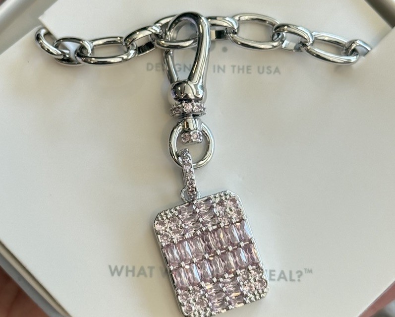 Bomb Party BP-OG Necklace-Exclusive Bringback-Be Anything But Basic-Rhodium