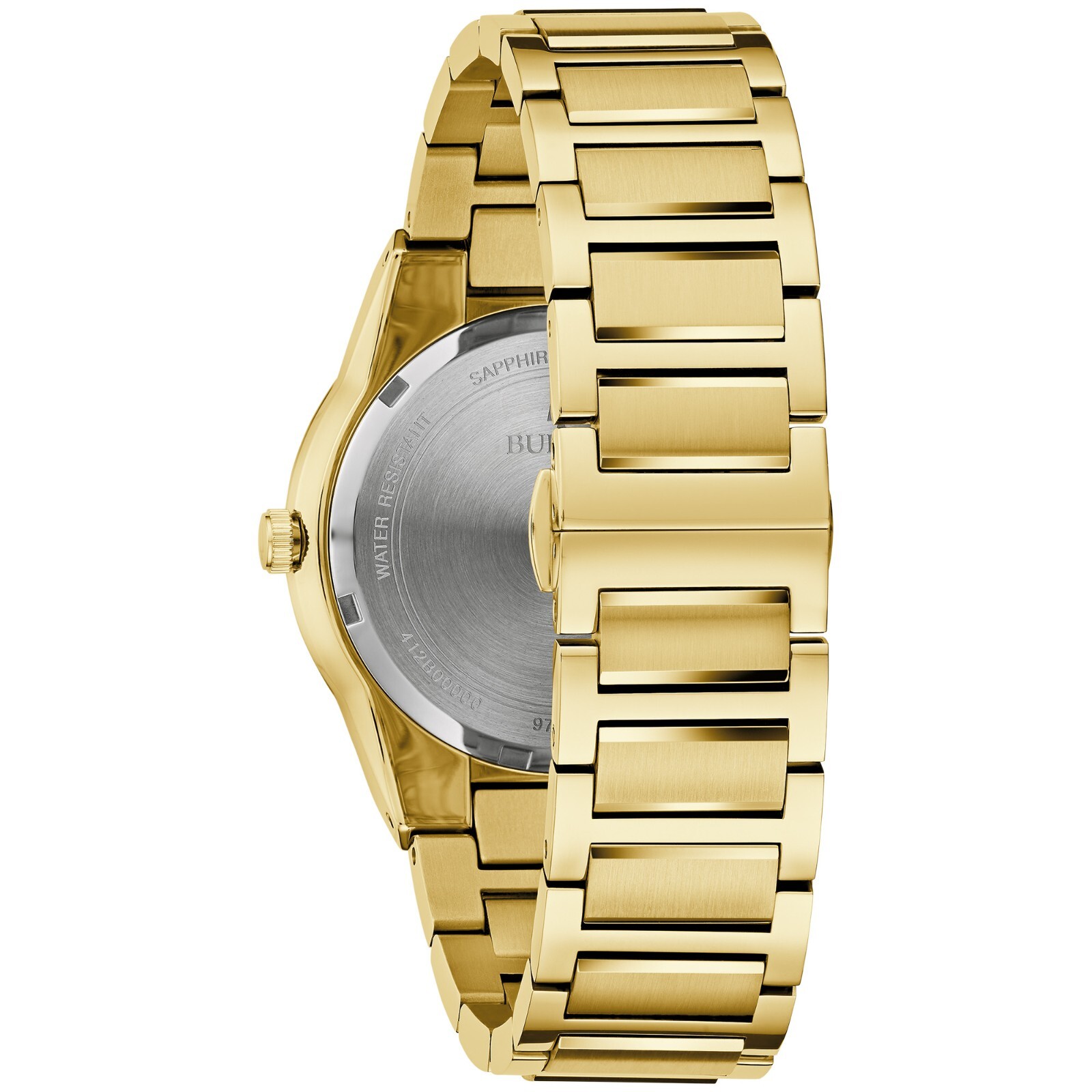 Bulova Men’s Modern Millennia Quartz Gold Stainless Steel Watch 41 MM 97A183