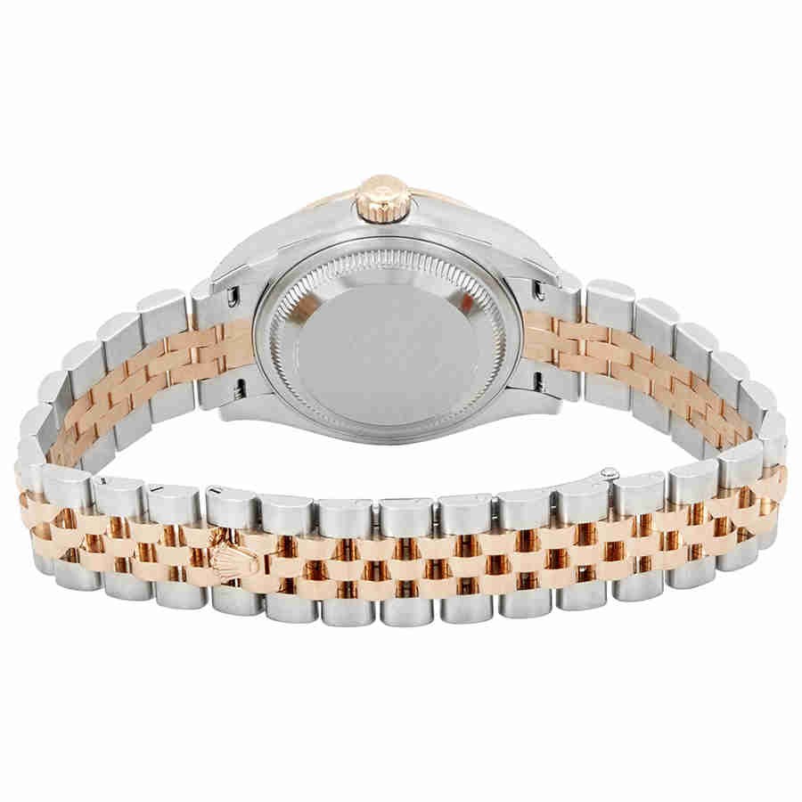 Rolex Lady Datejust MOP Steel and 18K Everose Gold Diamond Jubilee Watch