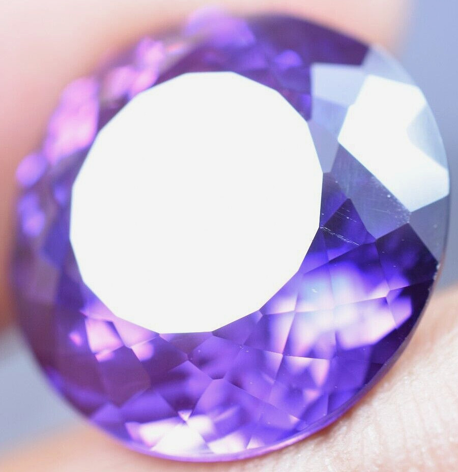 Natural 17.90 Ct Boysenberry Sapphire GGL Certified fabulous Loose Gemstone
