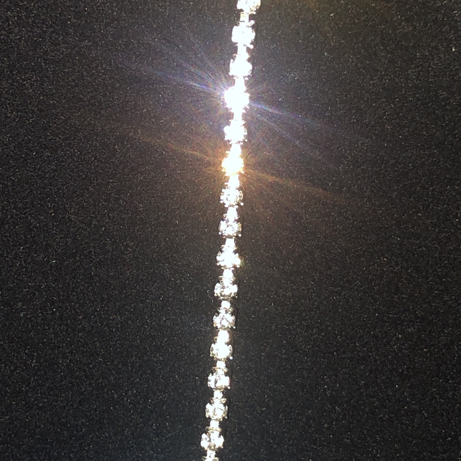 Iced Out 4mm 20” Tennis Chain – Diamond Simulant – 316L Steel VVS1,
