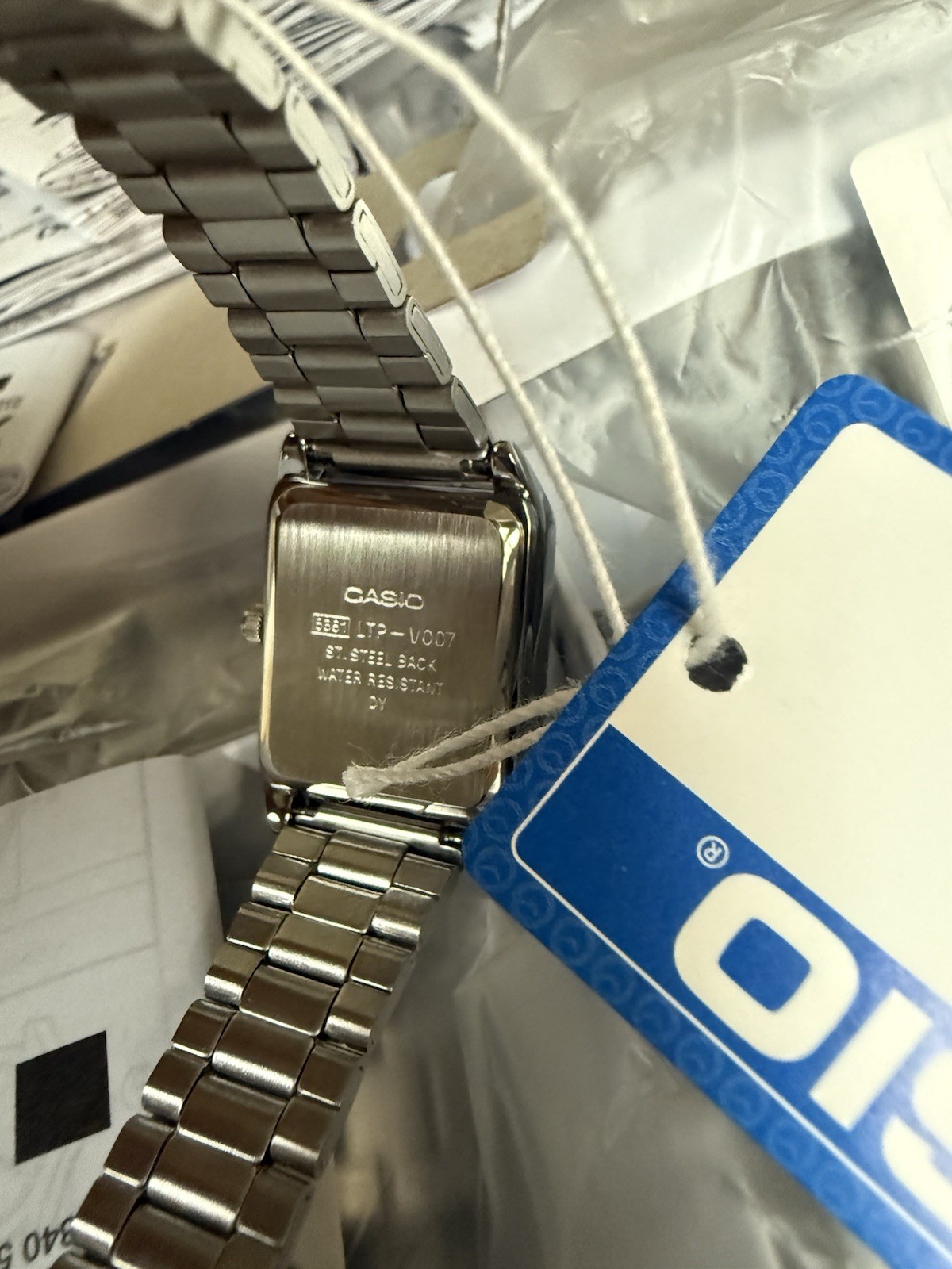 CASIO LTP-V007D-2E Stainless Steel Quartz Woman Metal Wrist Watch