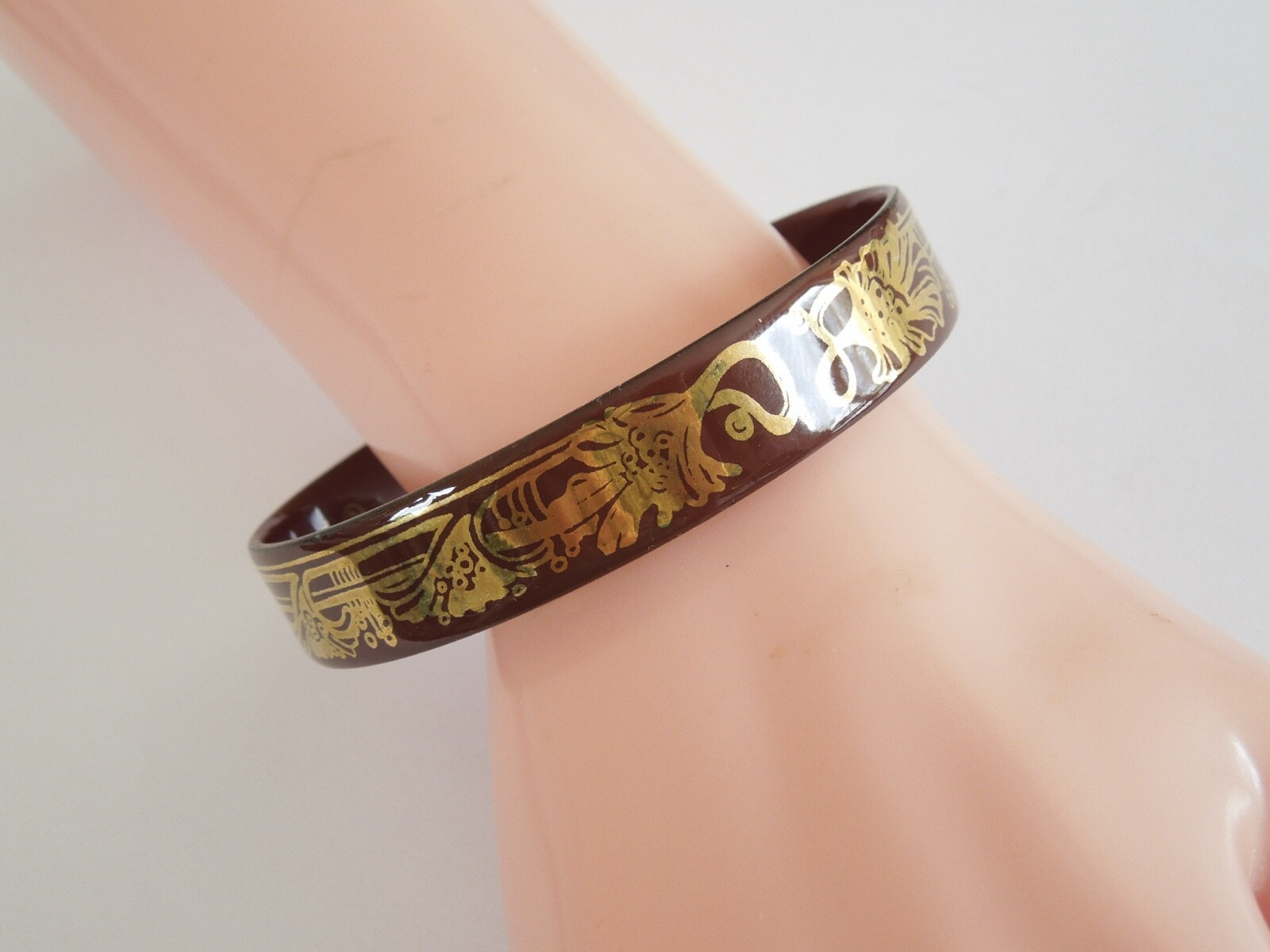 Marlene Vintage Enamel Bangle 31.6 G/Ø 6.6 Cm/Width 1.3 Cm
