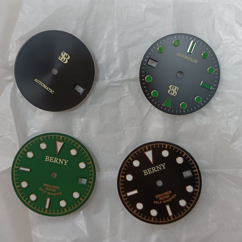 28.5/29/30.5/31mm Laser Print Custom Name/Logo Watch Dial Diy Dial Fit NH35 NH36