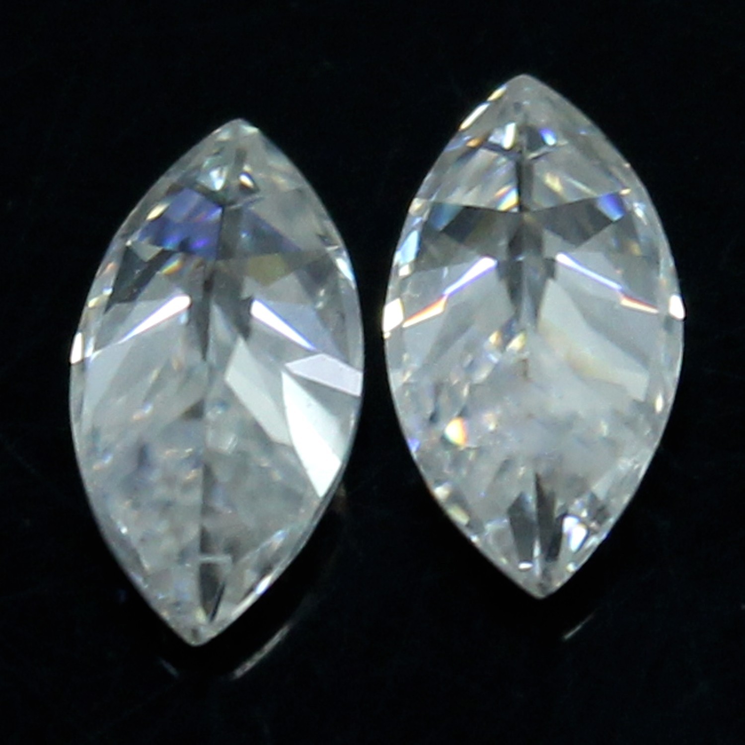 Natural Certified DE Color VVS1 Excellent Cut 2.5×4 MM Marquise Pair Diamond