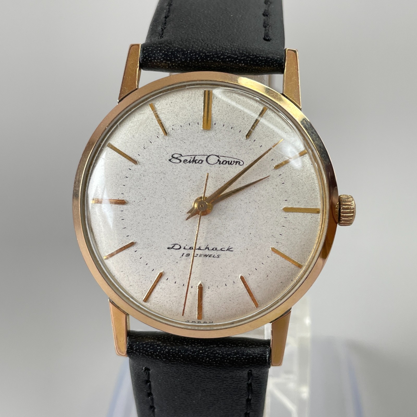 SEIKO Crown J14036 Men’s Manual Watch [US Stock] Vintage 1959 19 Jewels *Exc+5