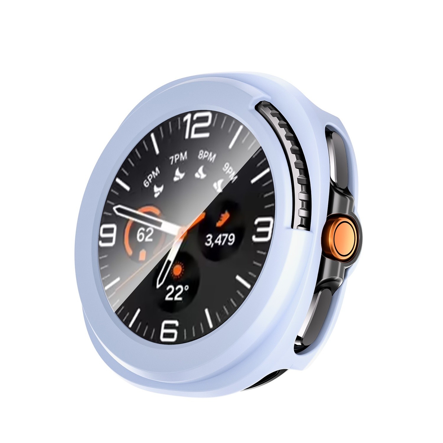 For Samsung Galaxy Watch 8 Classic Rugged Hard Case Cover Full Protector Screen
