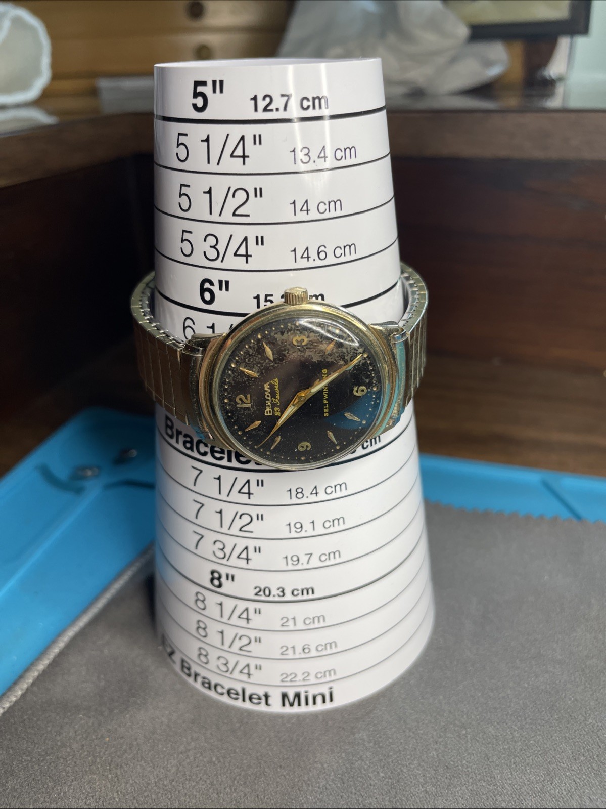 Bulova Men’s 23 Jewels Self-Winding 10kt RGP Watch