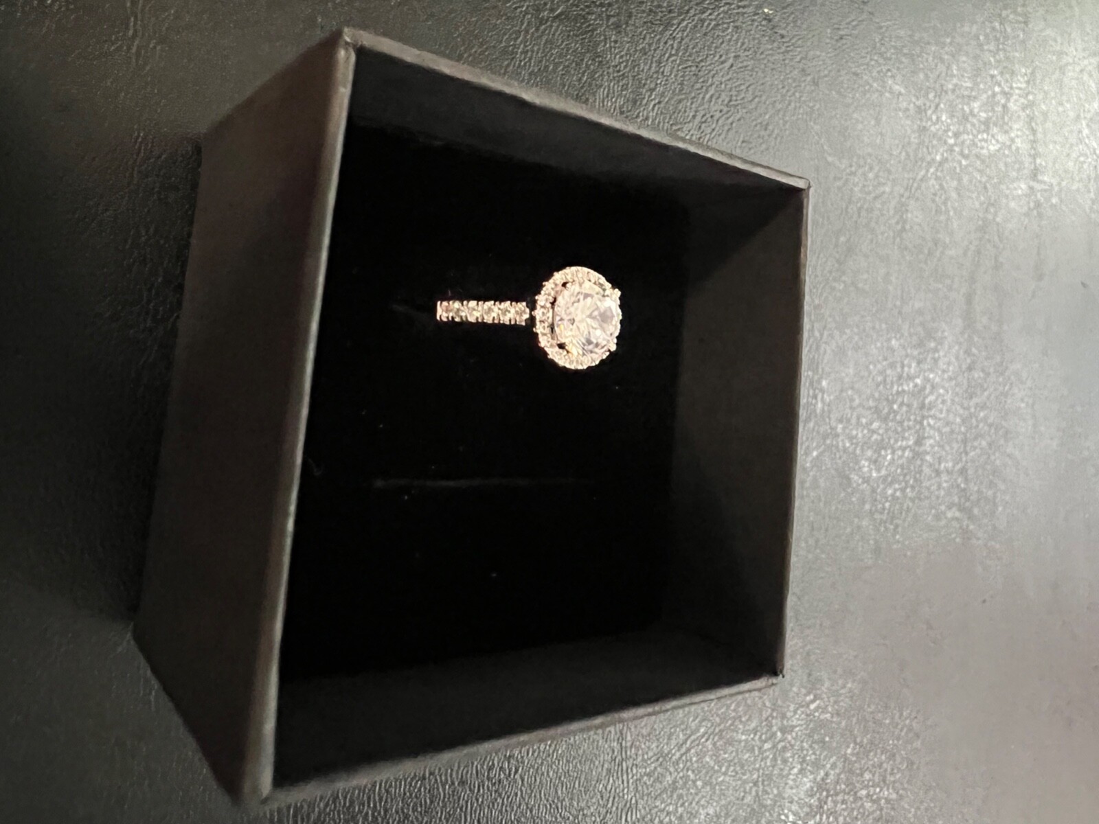 Modern Gents the rose ring for women sterling silver size 4.5