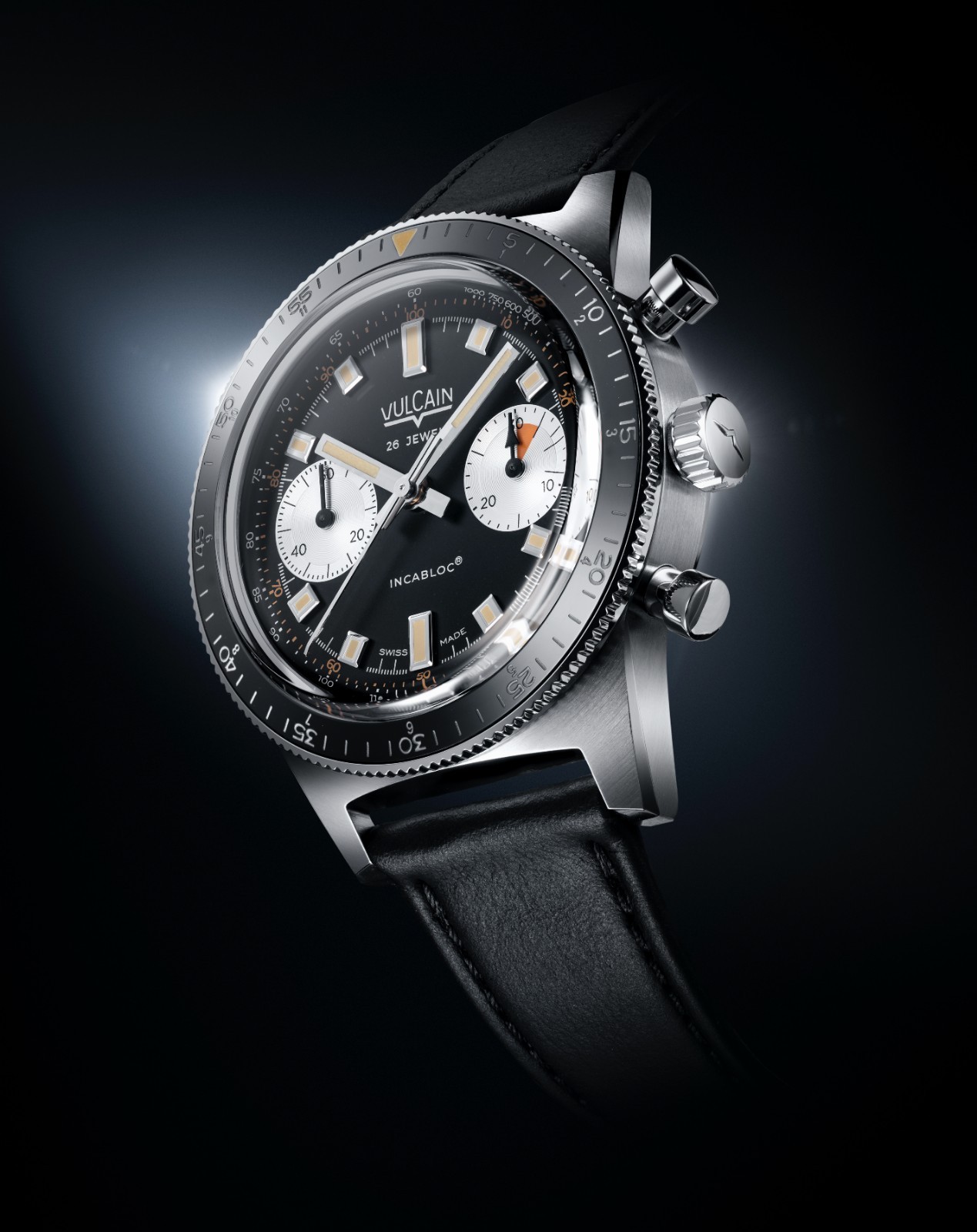 Vulcain Skindiver Chronograph 39.7mm Stainless Steel Automatic Authorized Dealer