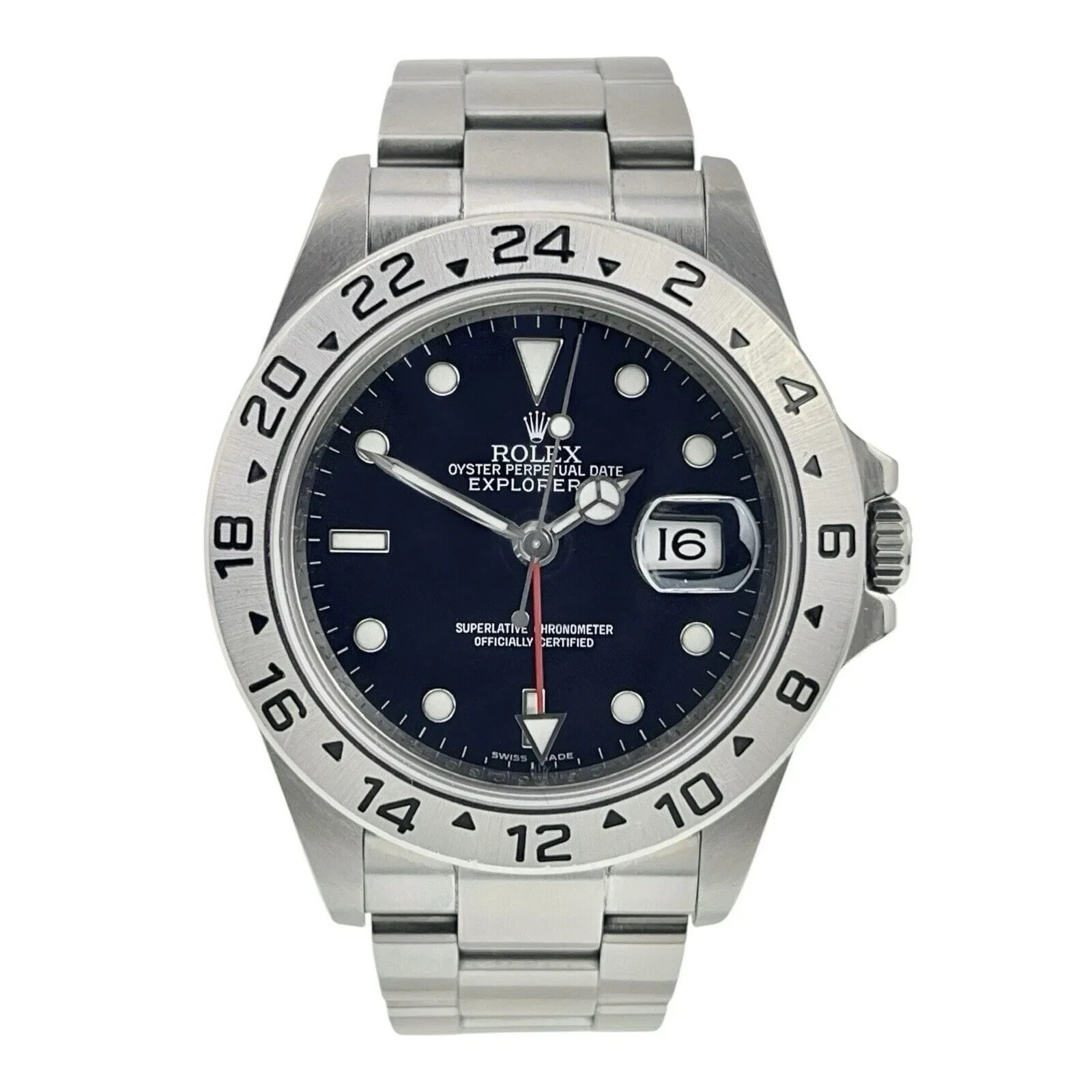 Rolex Explorer II Stainless Black Dial 40mm Auto Men’s Watch 16570