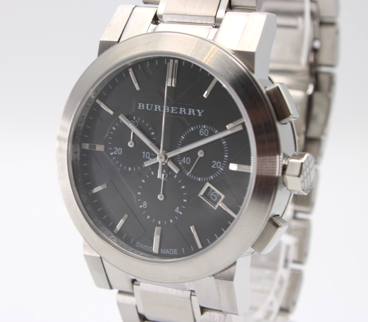 BURBERRY The City BU9351 Stainless Steel Black Dial Men’s Watch 42mm