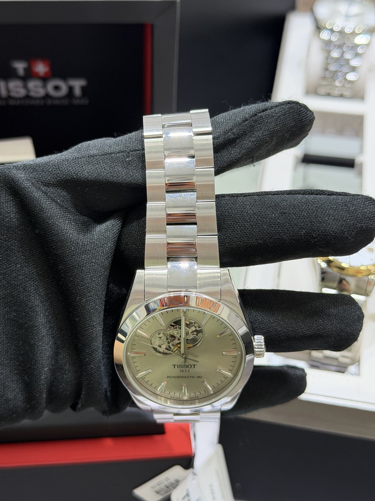 New Tissot Gentleman Powermatic 80 40MM Automatic Men’s Watch T127.407.11.081.00