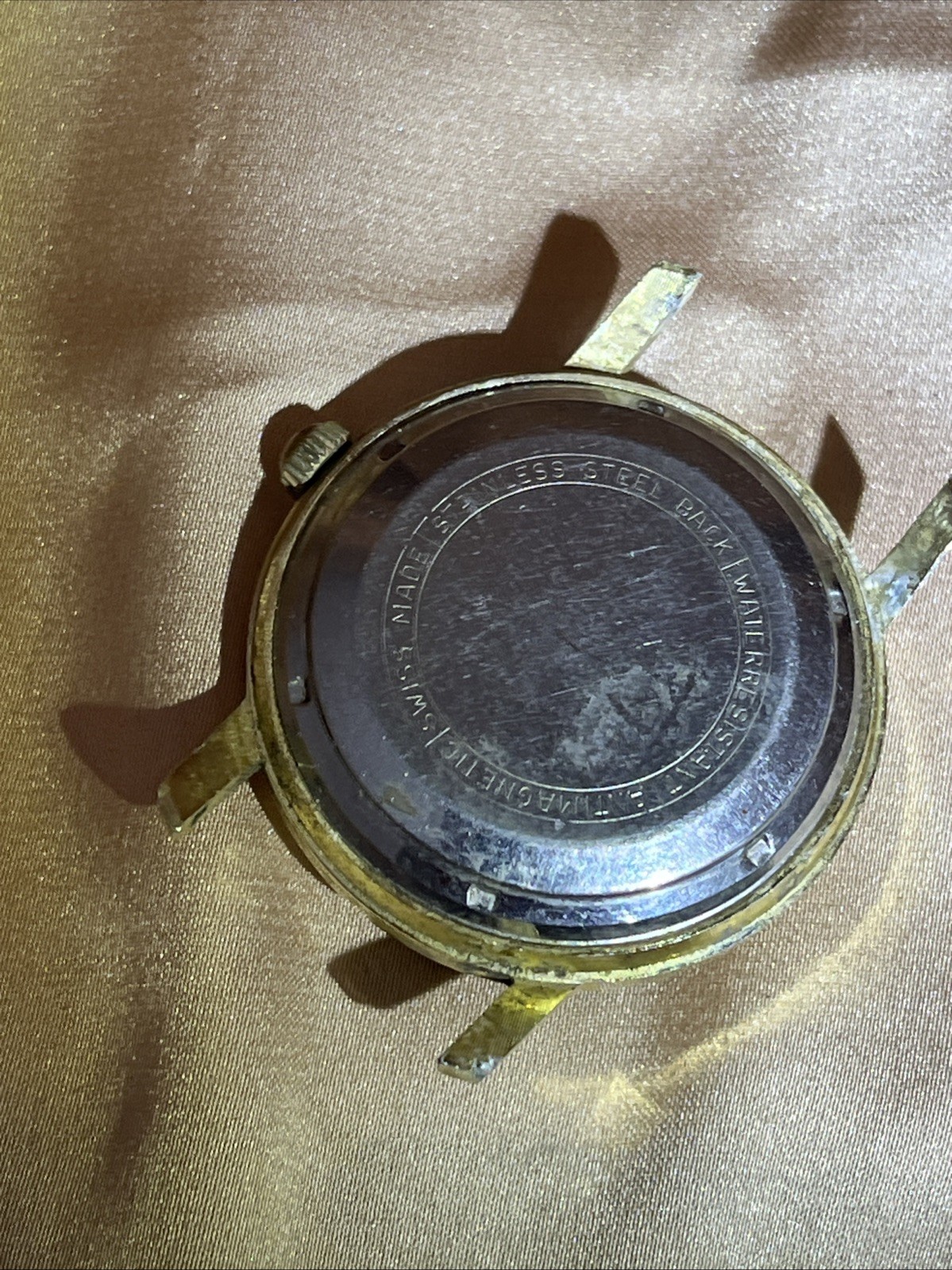 1960s Saxony Watch Co. Automatic Watch – One Jewel – For Parts Not Working