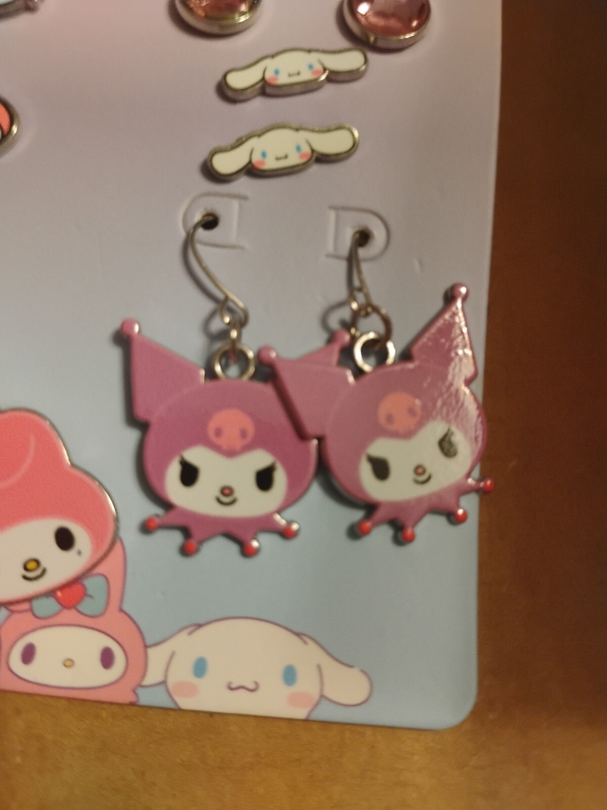 Hello Kitty And Friends Earrings 6 Pair My Melody Cinnamaroll Kuromi Claire’s