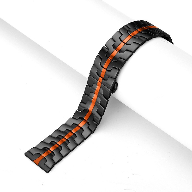 Quality Solid Stainless Steel Watch Strap Men’s Fashion Metal Bracelet 20mm 22mm