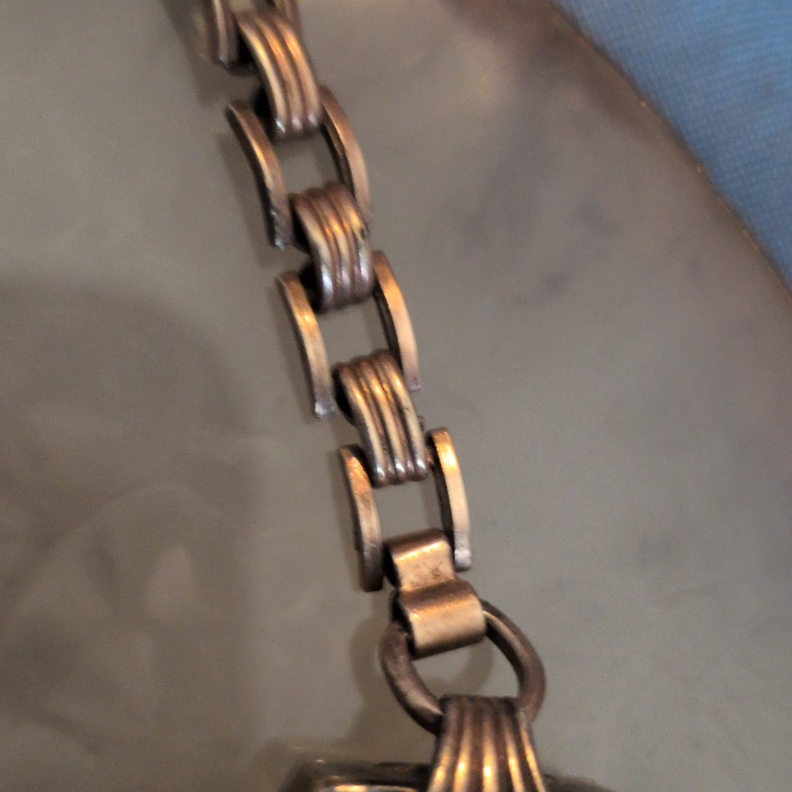 Kelton Vintage 1930s Ladies Manual Wind Art Deco Rectangle Gold Filled 10J