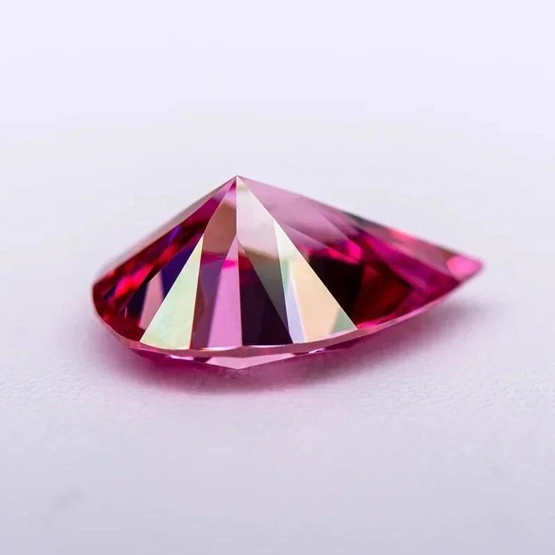 4.70 CT Natural Pink Diamond Pear Cut 10×14 MM VVS1 D Grade IDGL Certified E10