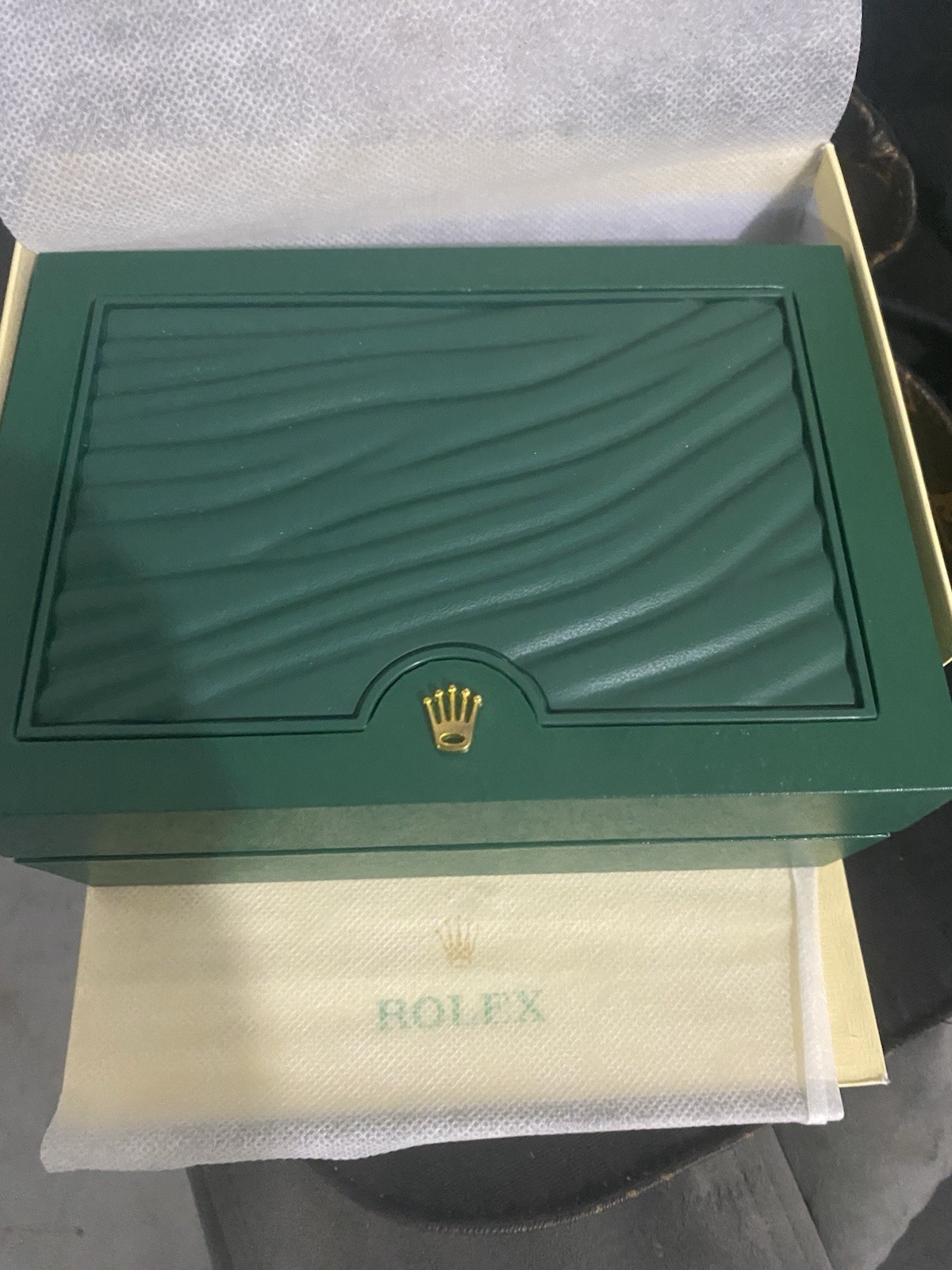 Rolex 39139.01 Wristwatch Storage Box (Green)