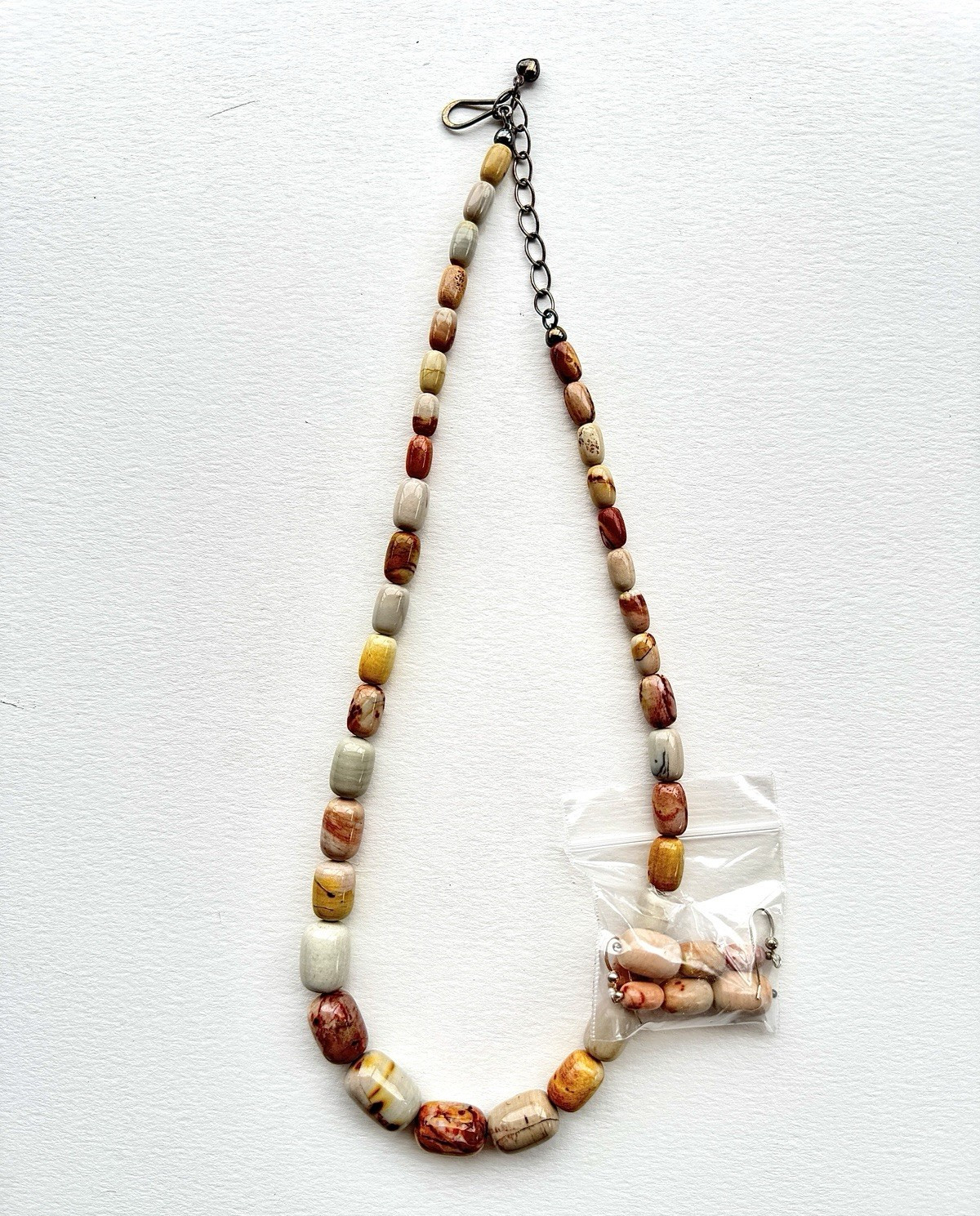 Jay King Mine Finds Jasper Necklace & Earrings