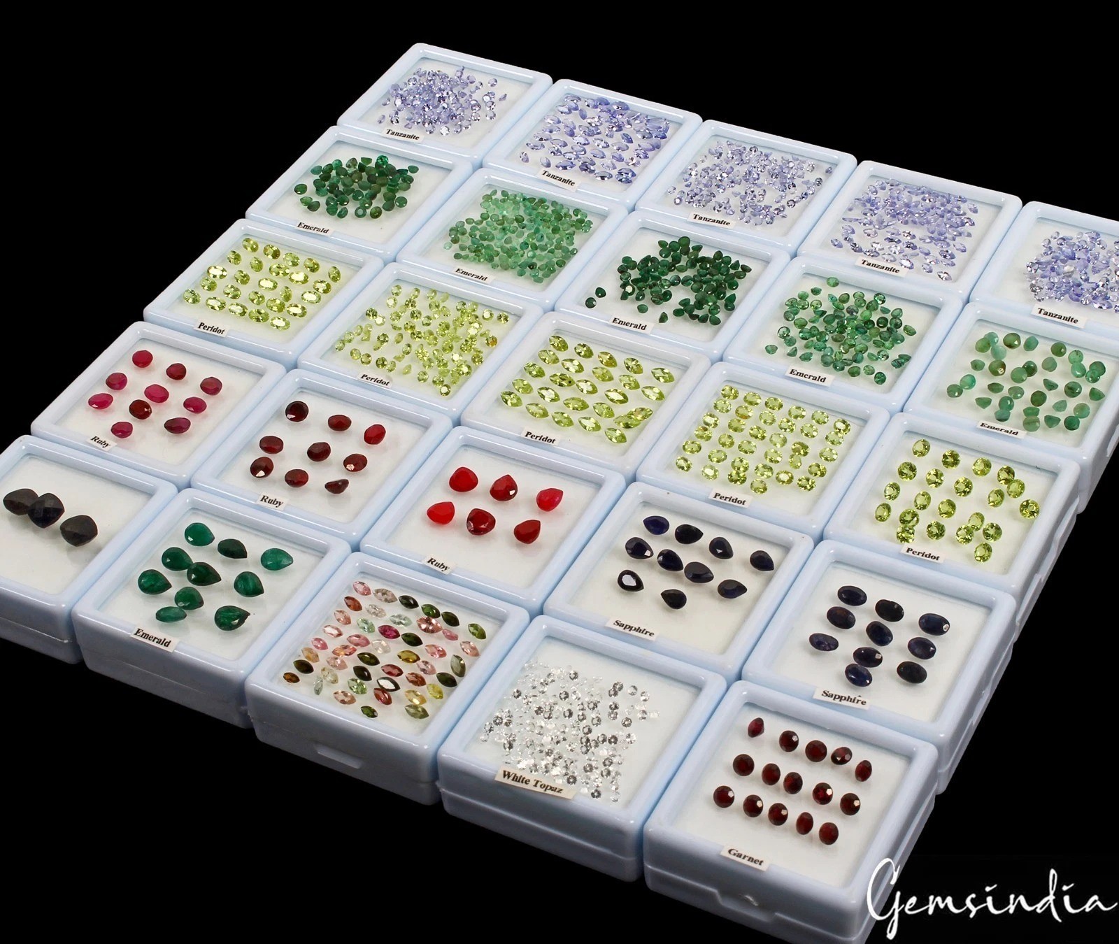1038 Pcs Estate Genuine Semi Precious Loose Mix Cut Multi Gems 25 Lot Collection