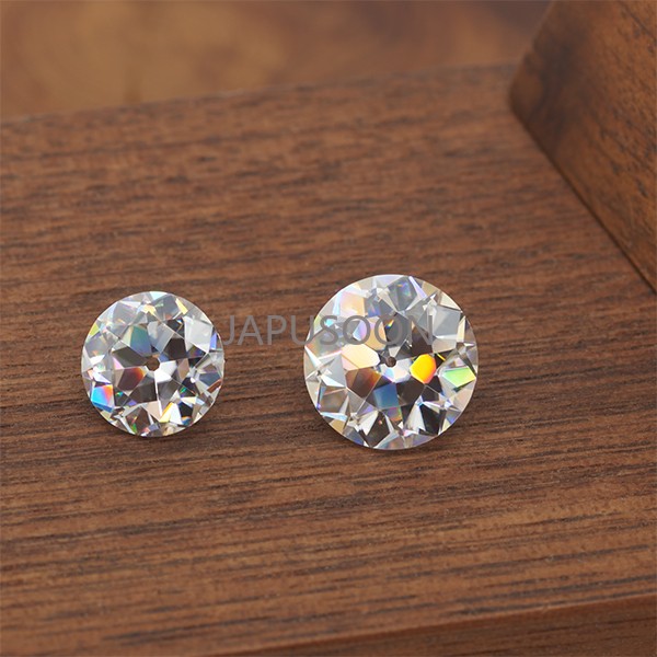 0.5~5ct VVS1 D color Old European Excellent Cut Moissanite Loose Gemstones & GRA