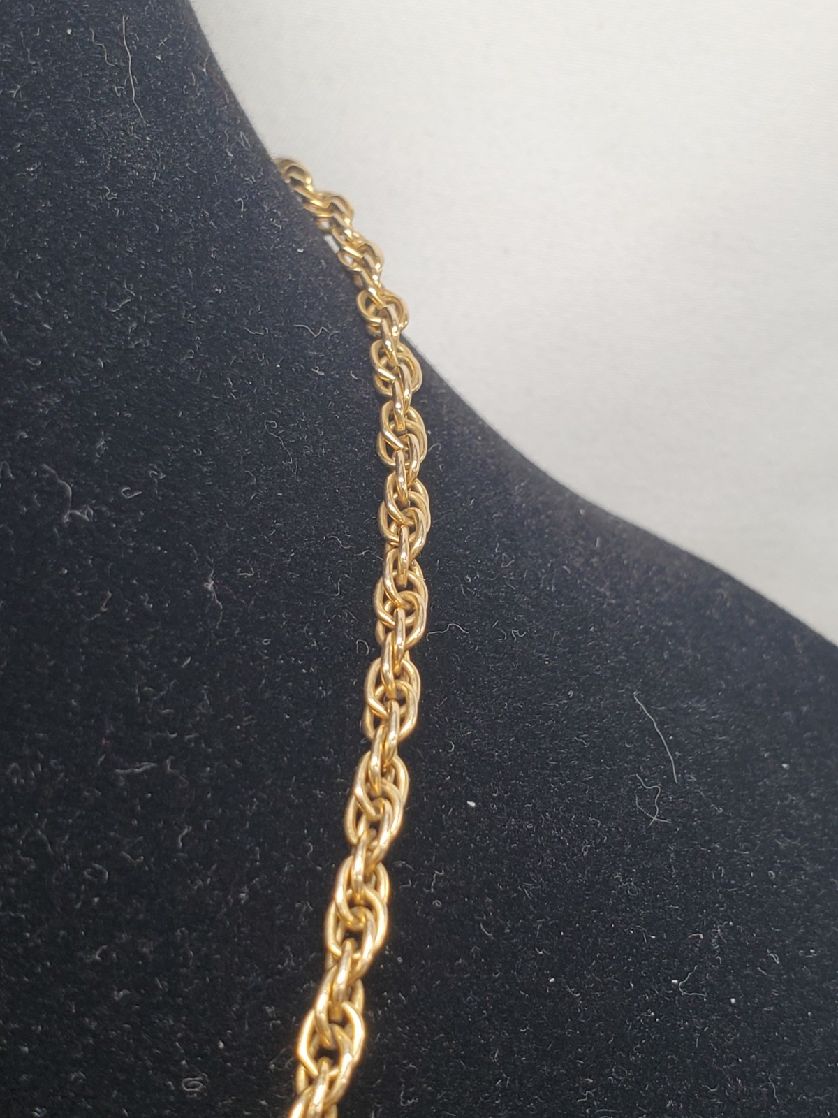 Vintage Double Link Chain 1/20 12k Gold Filled Necklace 24 Inches 3.5mm 11.66g