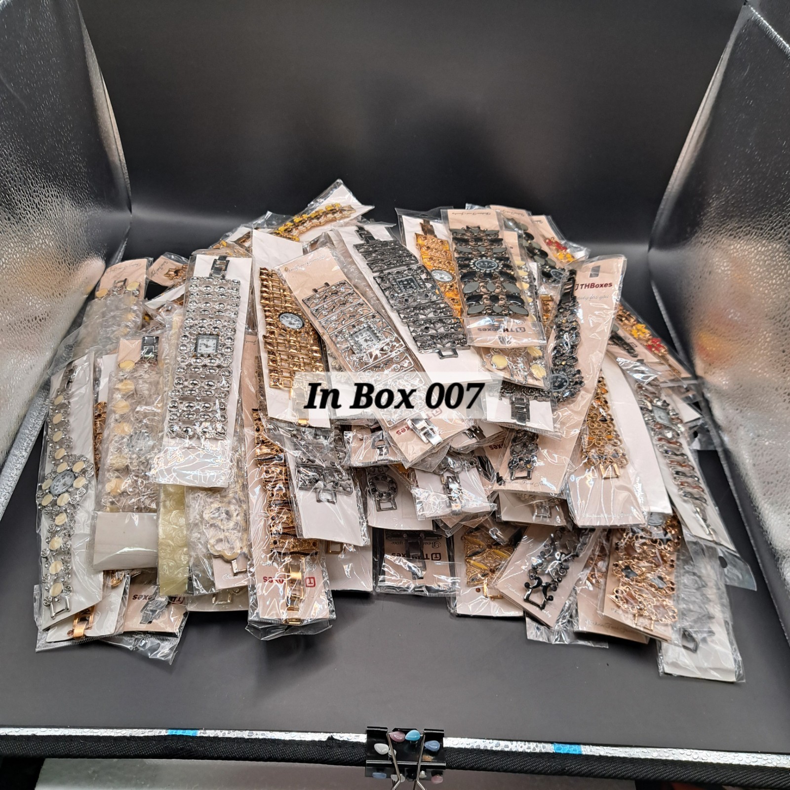 Box 007 Vintage Custom Jewelry Watches Lot