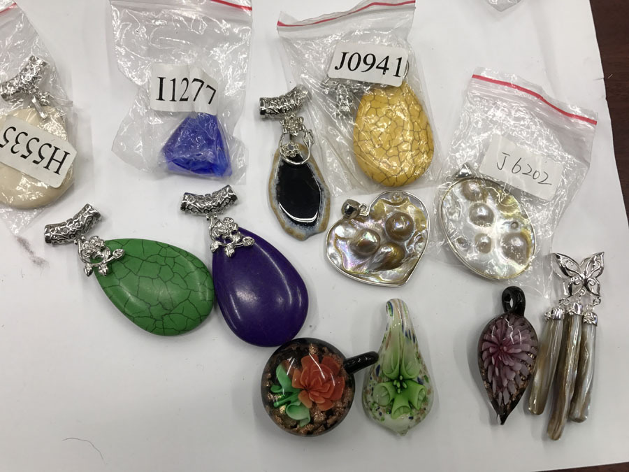 925 Sterling Silver Overlay Mix Pendent With Free Shipping