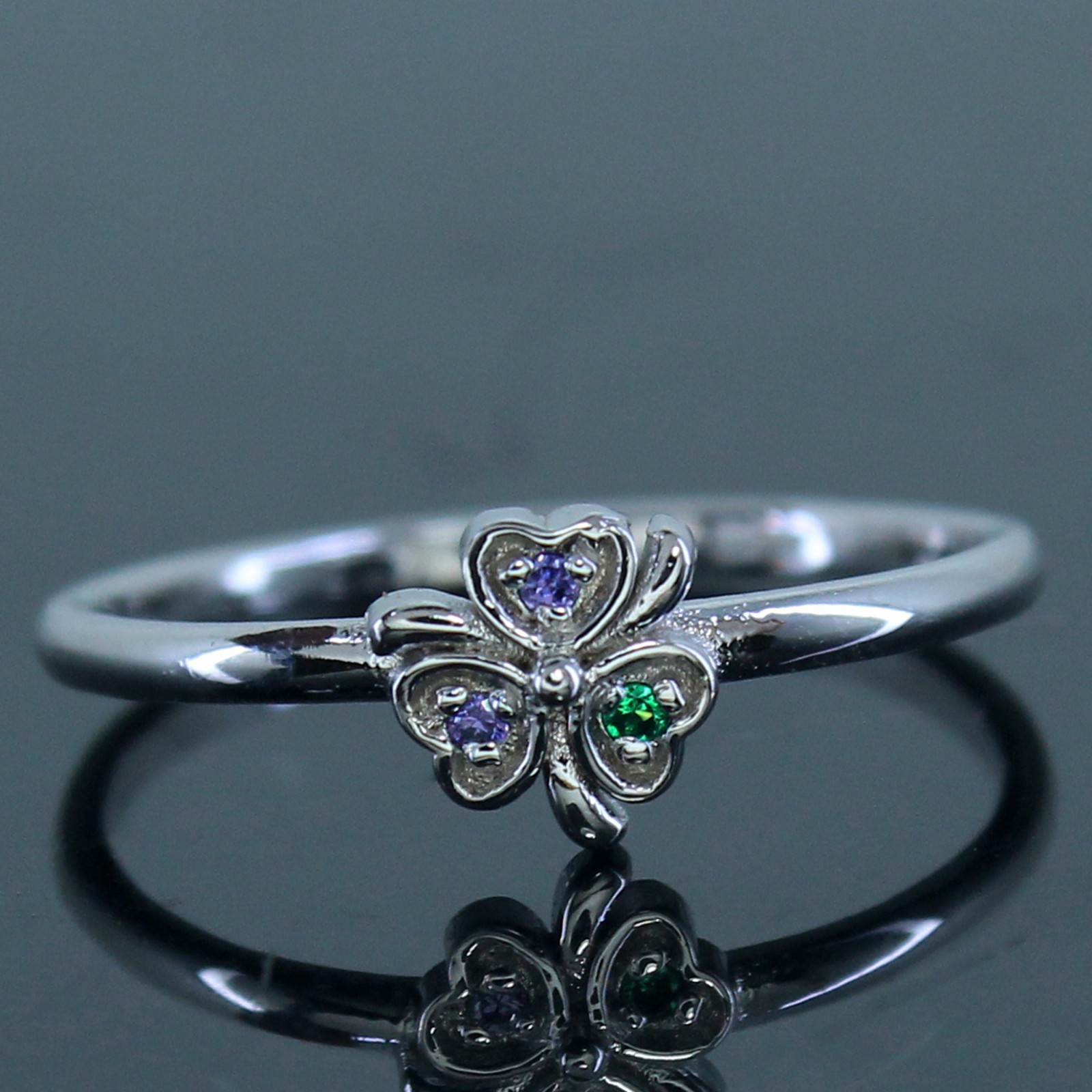 Natural Certified Montana Multi Color Sapphire Gemstone Women Ring 925 Silver