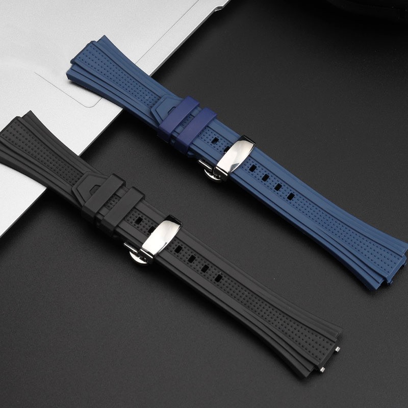 For Zenith DEFY SKYLINE 03.9302/9301/9303 High-end Fluororubber Watch Band Strap
