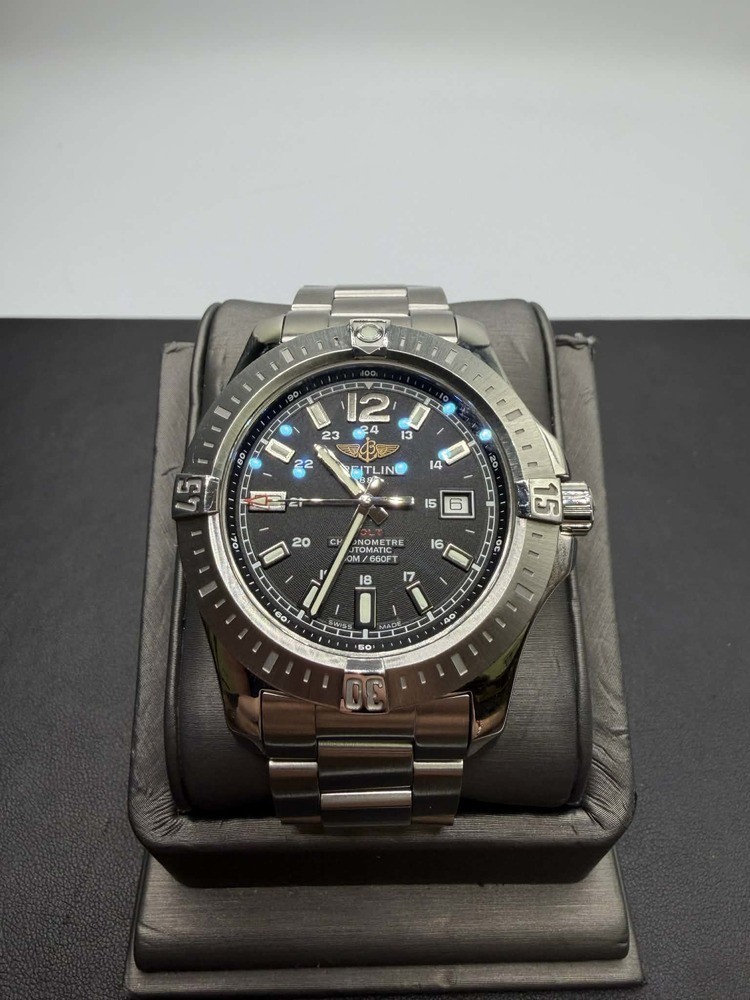 Breitling Colt A17388 44mm Stainless Black Face SPB-MS 360211