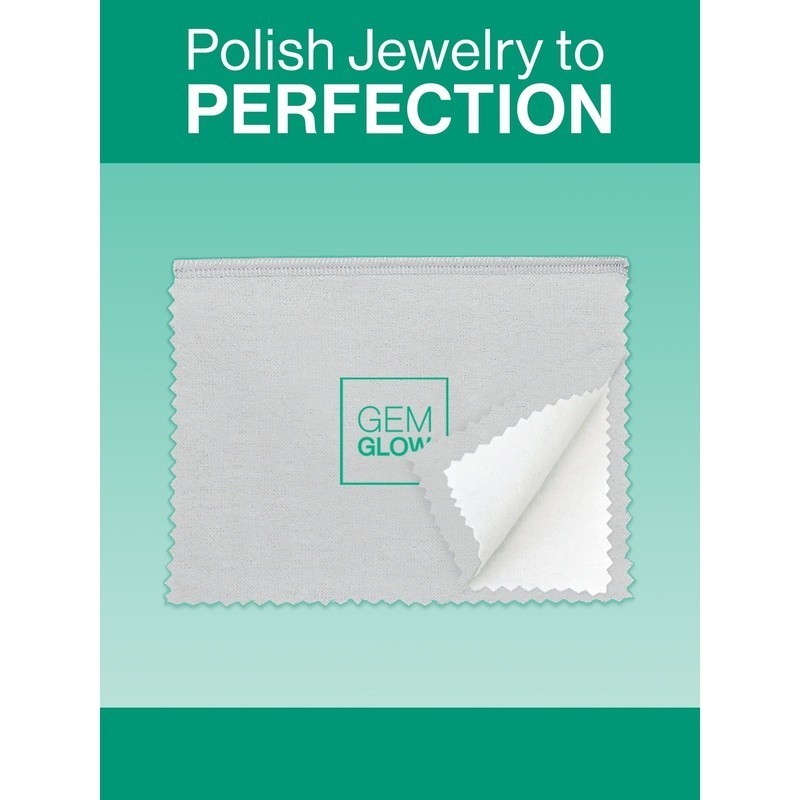 Jewelry Care System Kit Fine Delicate Cleaning Polishing Cloth Basket Brush New