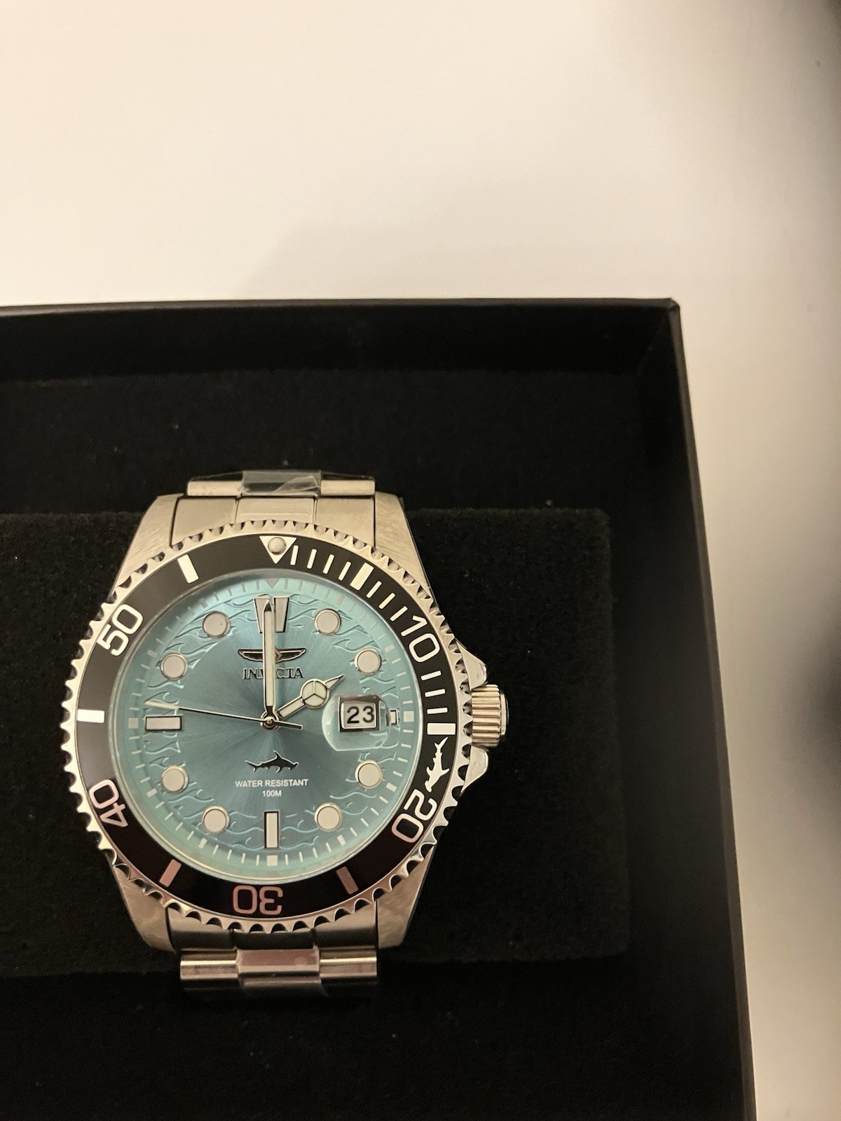 Invicta Pro Diver Waves, Hammerhead Men’s Watch,43mm Teal ,Seiko PC32 Movement !