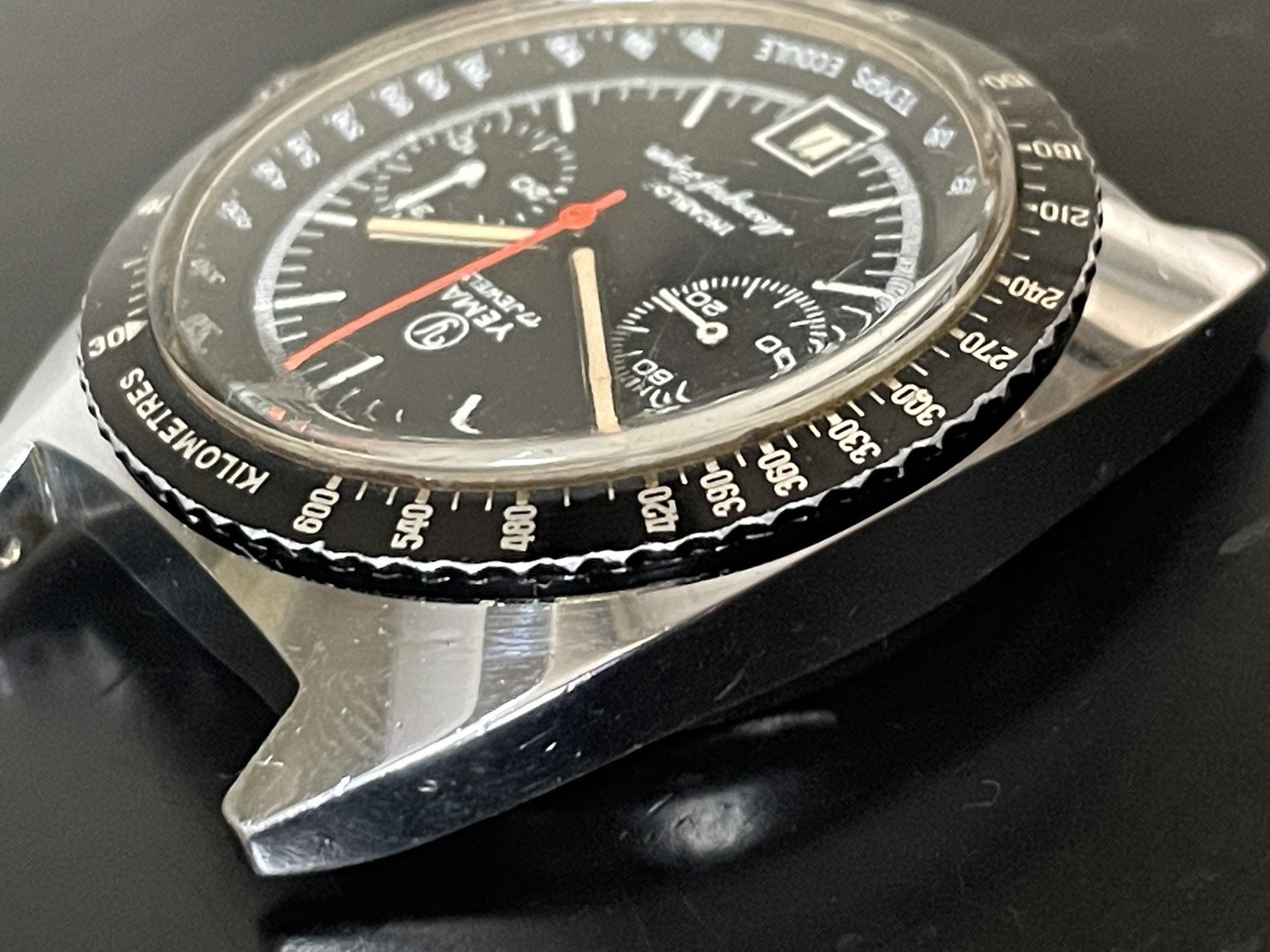 Yema Motorsports Chrono Date, Meangraf Super (reference 721122) Needs Pusher