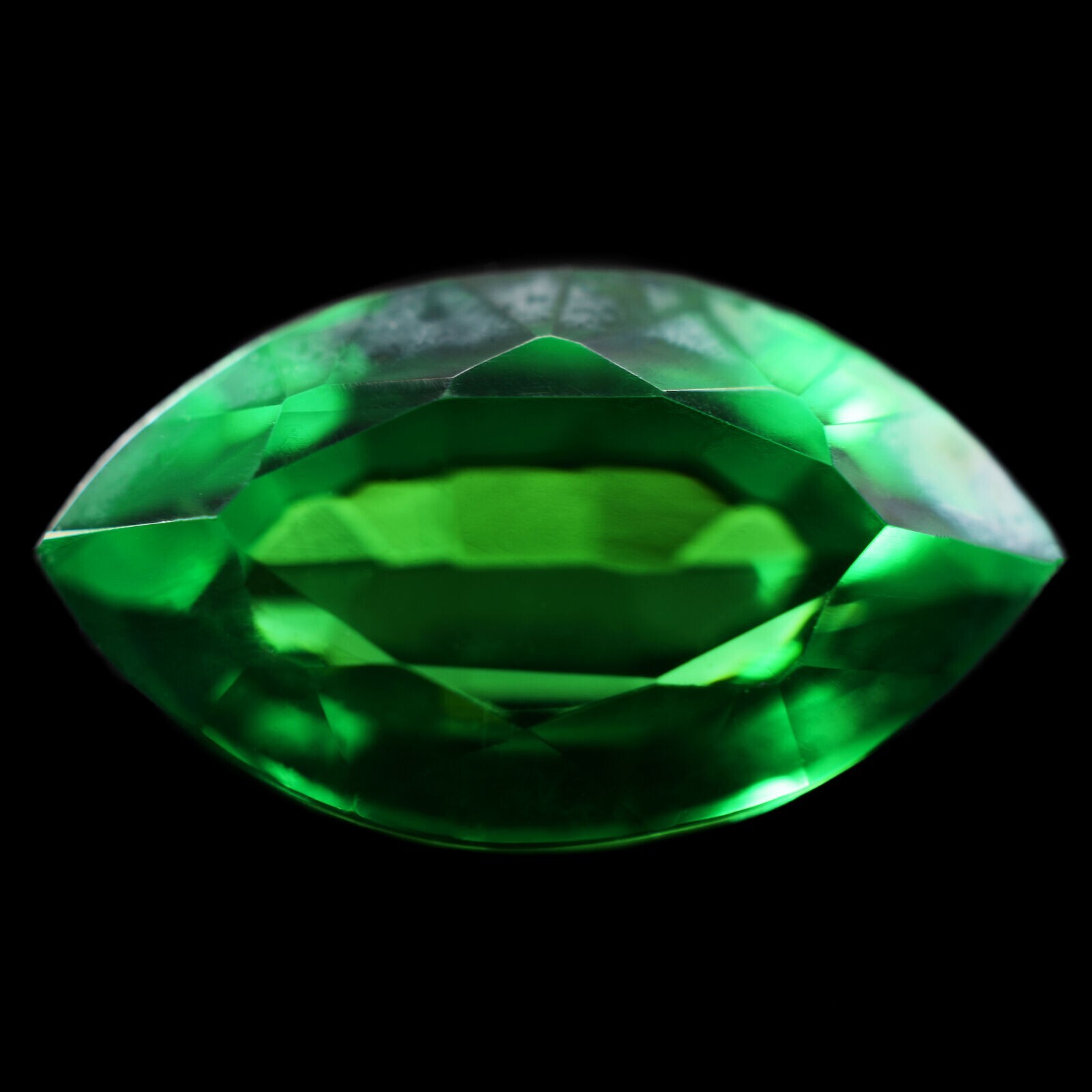 Natural Green 8-9 Ct Tsavorite Garnet Marquise Cut EGL Certified Loose Gemstone