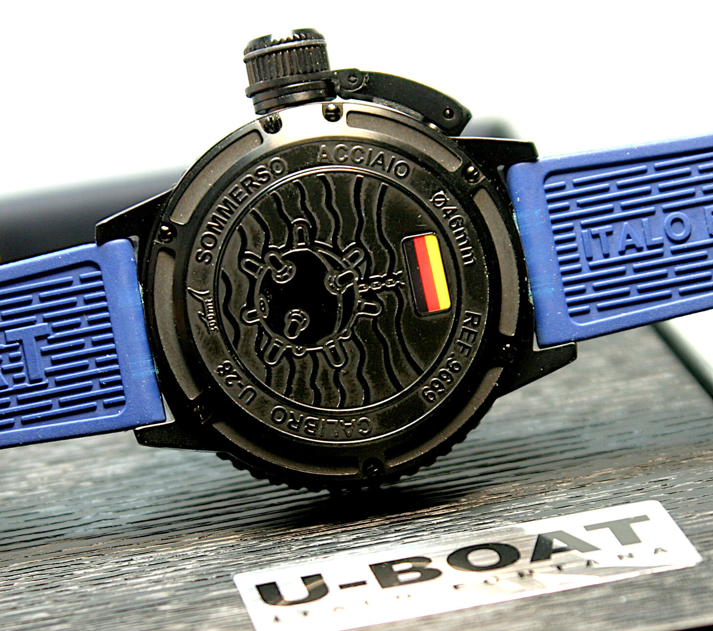 U-Boat Sommerso Blue DLC Aluminum Automatic Ref.: 9669 unworn