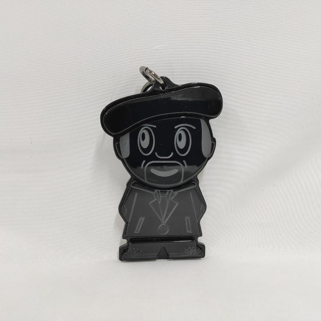 Christian Louboutin Superloubi POLY Keychain Black Bag Charm Used