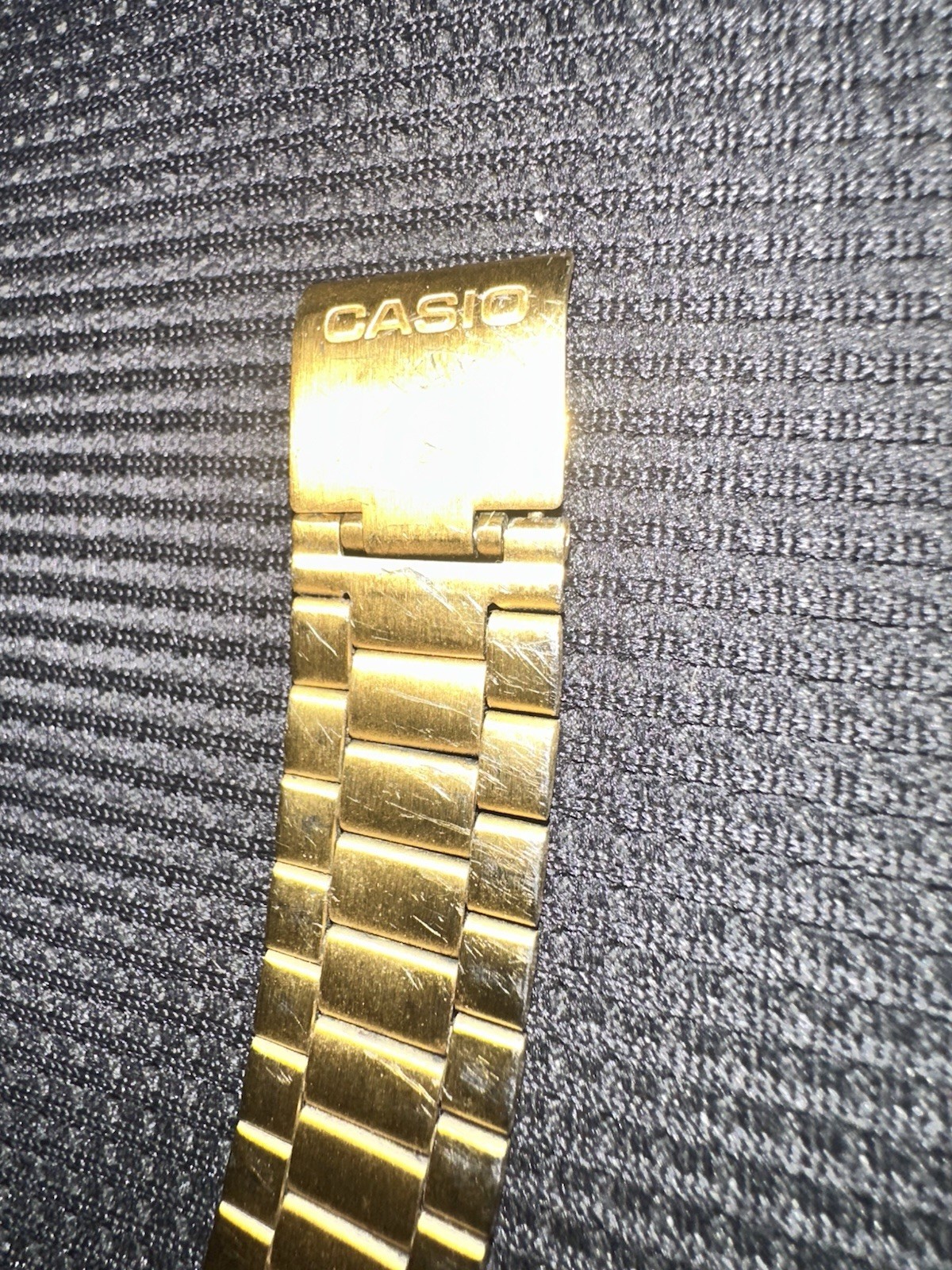 Vintage Casio A159WGE Digital Watch Module A168 Gold Tone – Japan Working